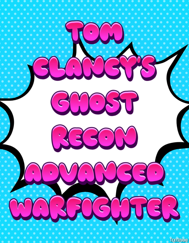 Tom Clancy's Ghost Recon Advanced Warfighter Эффект текста