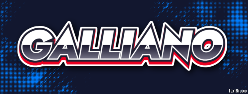 Galliano Effetto testo