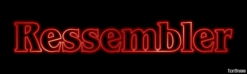 Ressembler Texteffekt