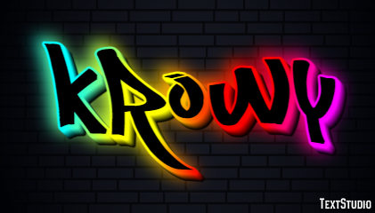 Krowy Texteffekt