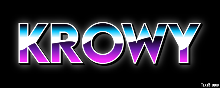 Krowy Efecto de texto