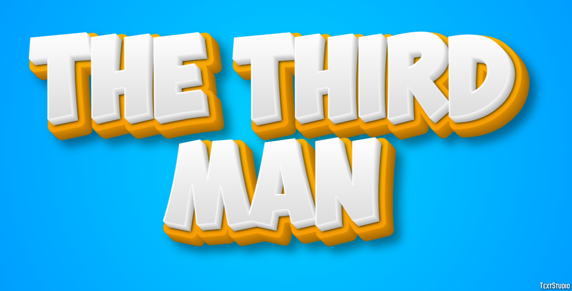 The Third Man Metin Efekti
