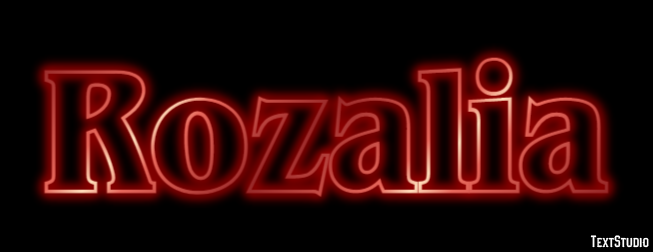 Rozalia Efekt tekstowy