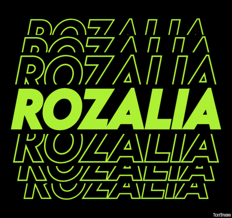 Rozalia Efekt tekstowy