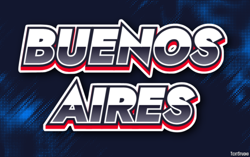Buenos Aires Effetto testo