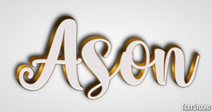 Ason Text Effect