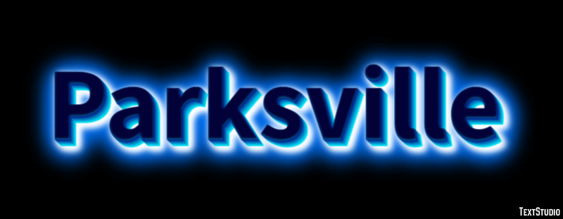 Parksville Efekt tekstowy