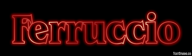 Ferruccio Effetto testo