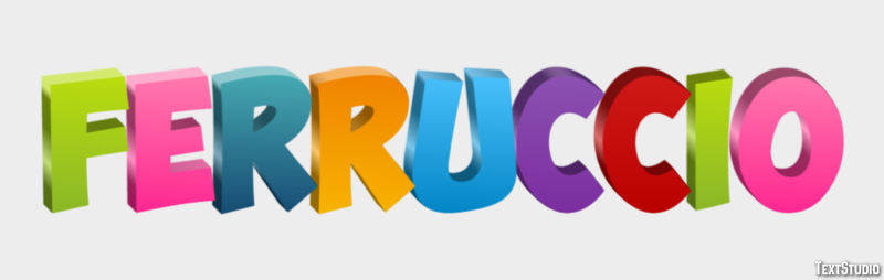Ferruccio Effetto testo