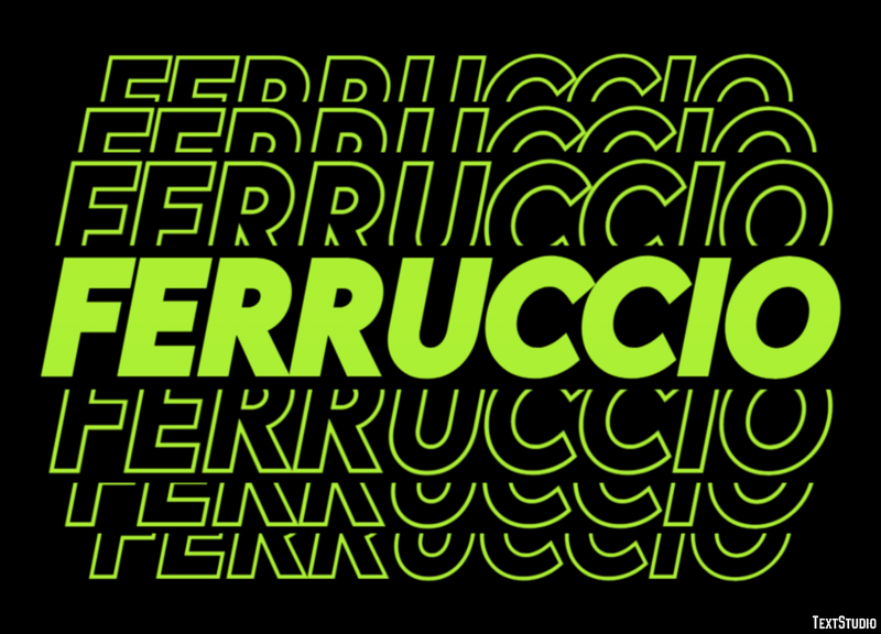 Ferruccio Effetto testo