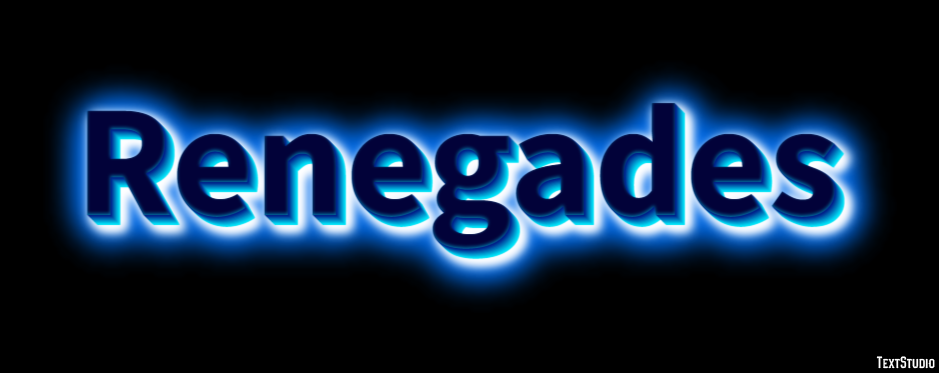 Renegades Texteffekt