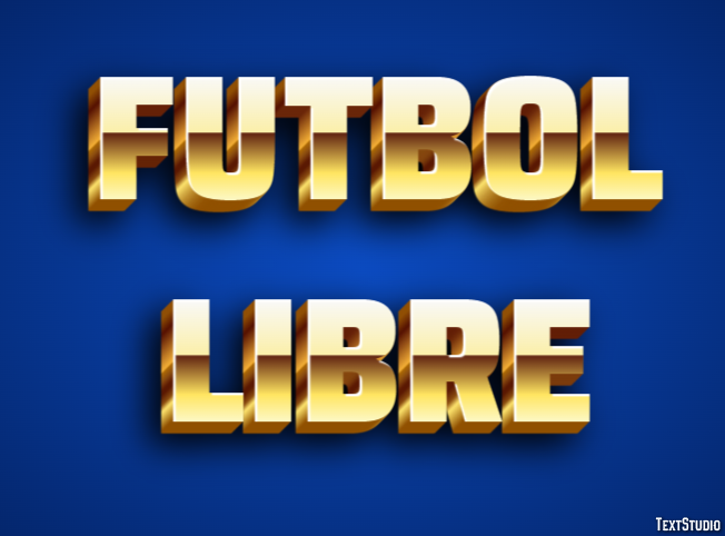 Futbol Libre Efeito de texto
