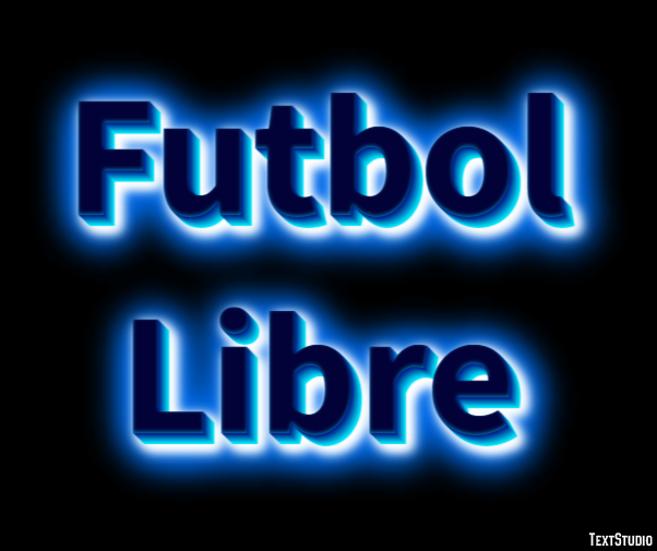 Futbol Libre Efecto de Texto