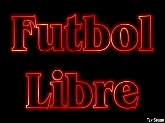 Futbol Libre Efecto de Texto
