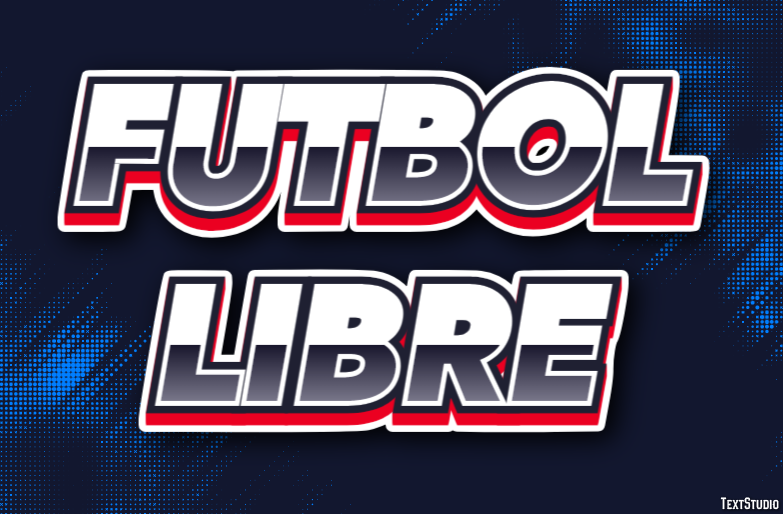 Futbol Libre Efeito de texto