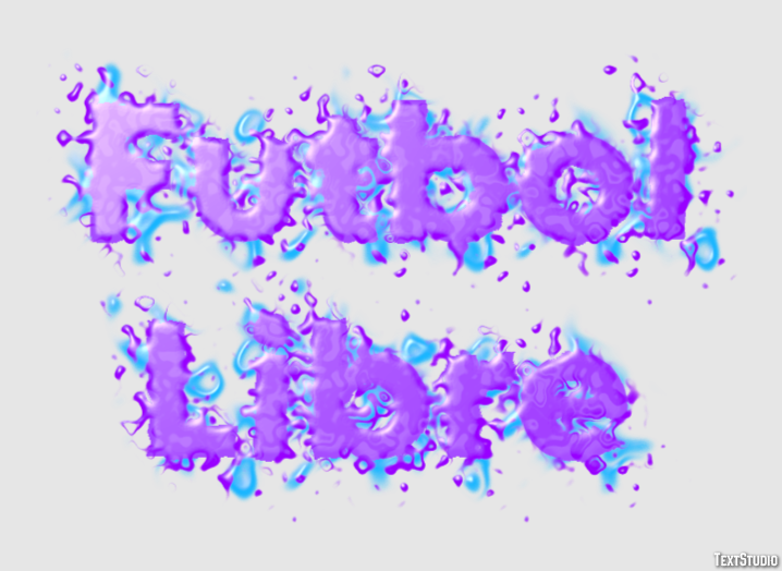 Futbol Libre Efeito de texto