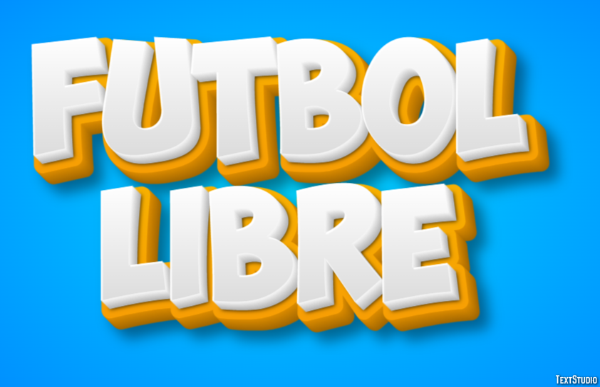 Futbol Libre Efeito de texto