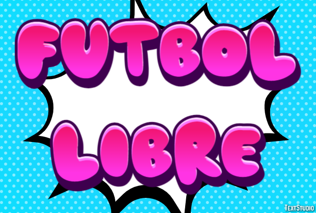 Futbol Libre Efeito de texto