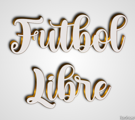 Futbol Libre Efeito de texto