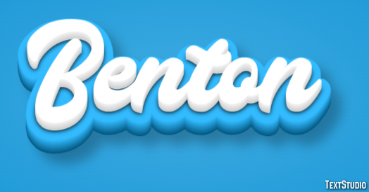 Benton Text Effect
