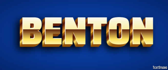 Benton Effet de Texte