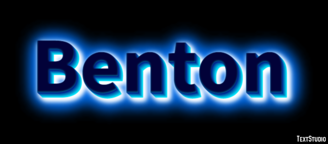 Benton Text Effect