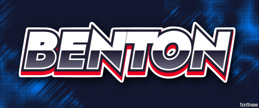 Benton Effet de Texte
