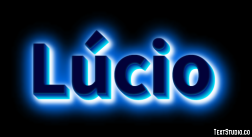Lúcio Efeito de texto