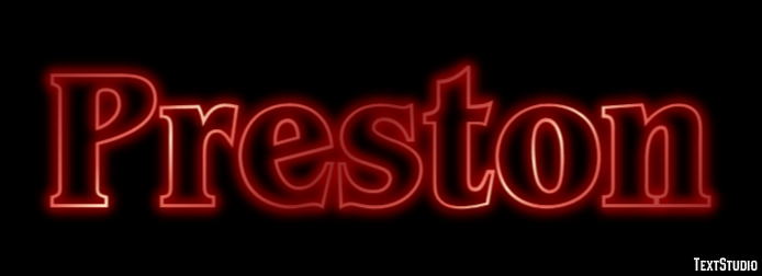 Preston Efekt tekstowy