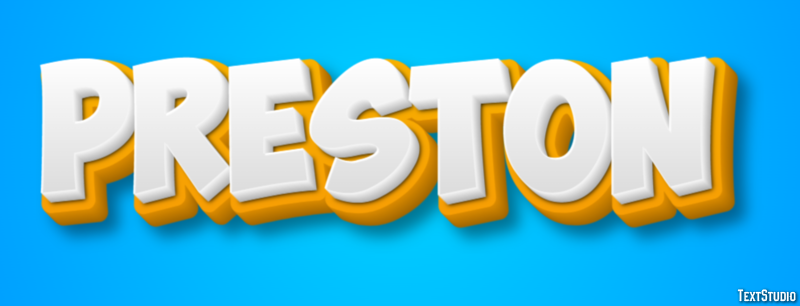 Preston Efekt tekstowy