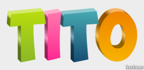 Tito Effetto testo