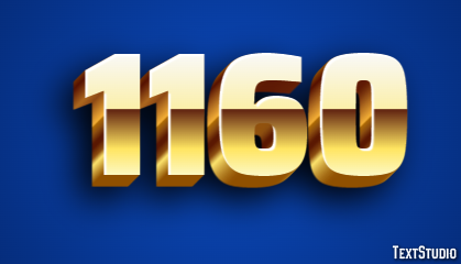1160 Effetto testo