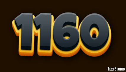 1160 Effetto testo