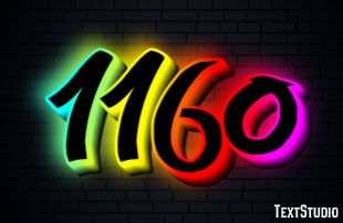 1160 Effetto testo