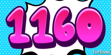 1160 Effetto testo