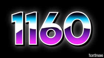 1160 Text Effect