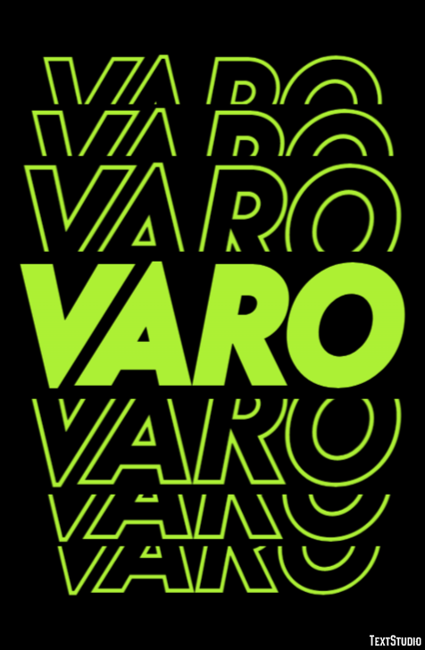 Varo Effetto testo