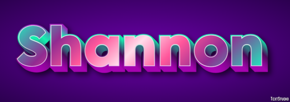 Shannon Text Effect
