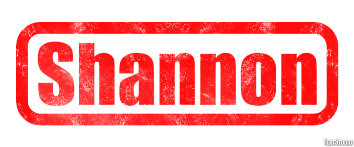 Shannon Text Effect