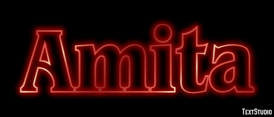 Amita Text Effect