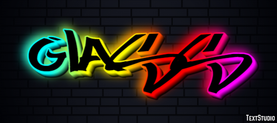 Glass Text Effect