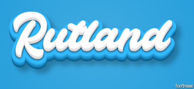 Rutland Effetto testo