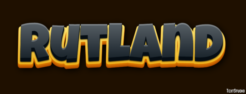 Rutland Efekt tekstowy