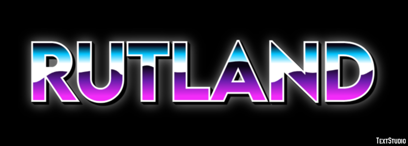 Rutland Efekt tekstowy