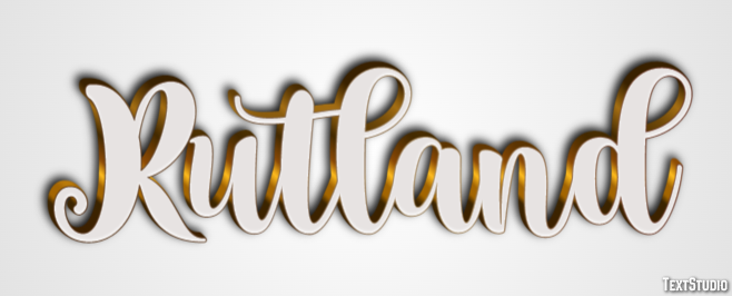 Rutland Efekt tekstowy