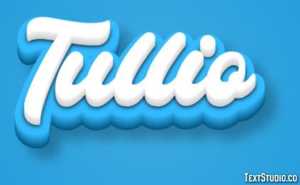 Tullio Эффект текста