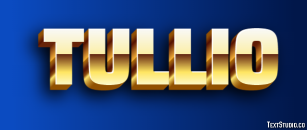 Tullio Effetto testo