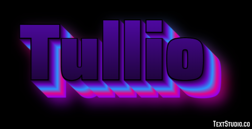 Tullio Эффект текста