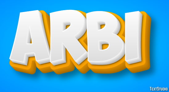 Arbi Text Effect