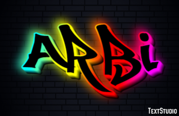 Arbi Text Effect